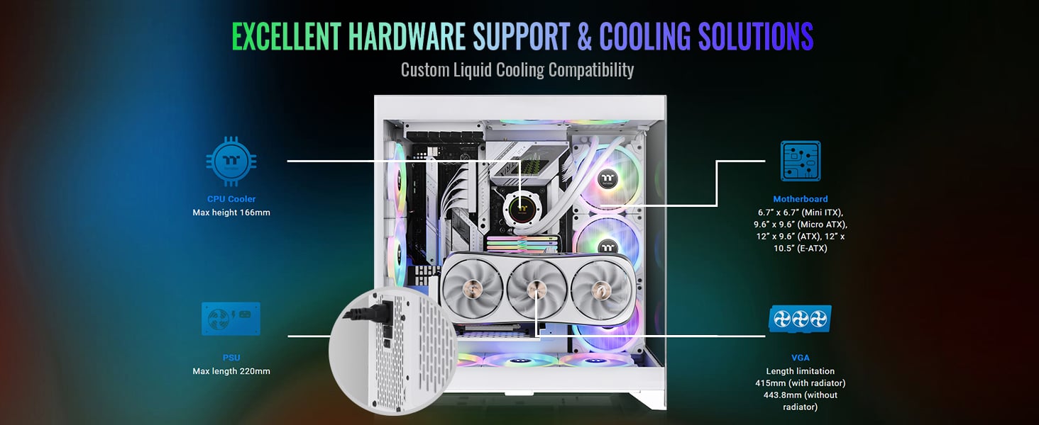 Thermaltake CTE E600 MX Mid Tower E-ATX Case